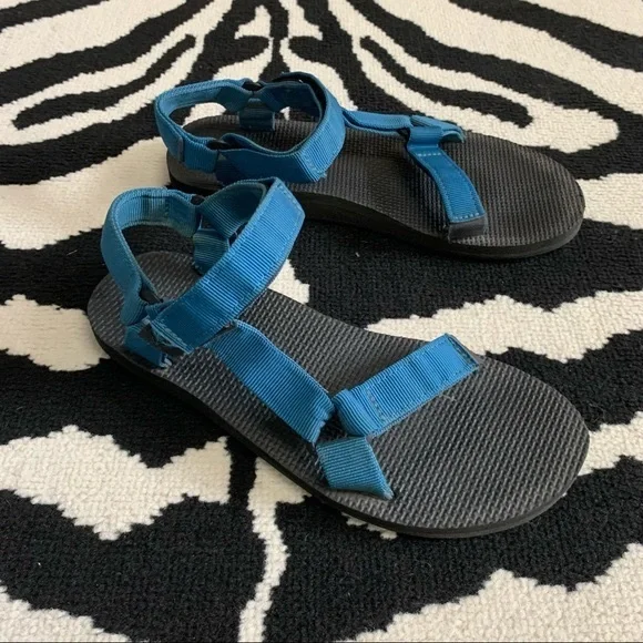 Teva Original Universal Urban Sandals Blue Size 8 - Picture 3 of 9